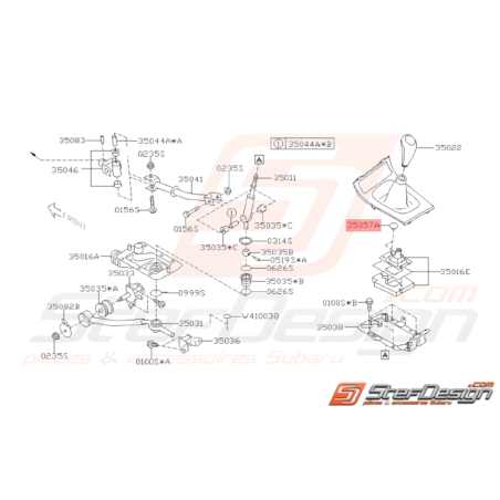 Attache Origine Subaru WRX STI 2008 - 2014 BRZ 2013 - 201938186