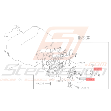 Vis Chapeau d'Arbre à Cames Origine Subaru GT 97-00 WRX STI 01-14 FORESTER 97-0238671