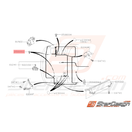 Vis Taraudeuse Hexagonale Origine Subaru GT 97-00 WRX STI 01-14 BRZ 13-1938727