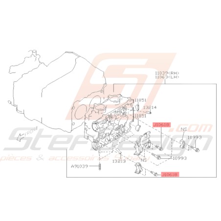 Vis Origine Subaru GT WRX STI FORESTER Turbo38740