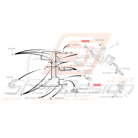 Vis divers Subaru GT WRX STI BRZ FORESTER38747