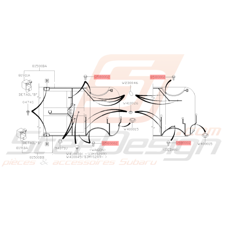 Vis Taraudeuse Hexagonale Origine Subaru GT 97-00 WRX STI 01-14 BRZ 13-1938762