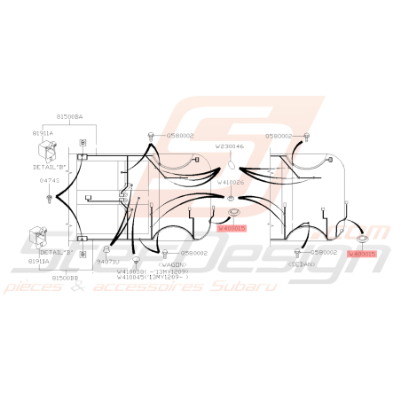 Bouchon Origine Subaru WRX STI 2008 - 2014 BRZ 11/2015 - 201938765