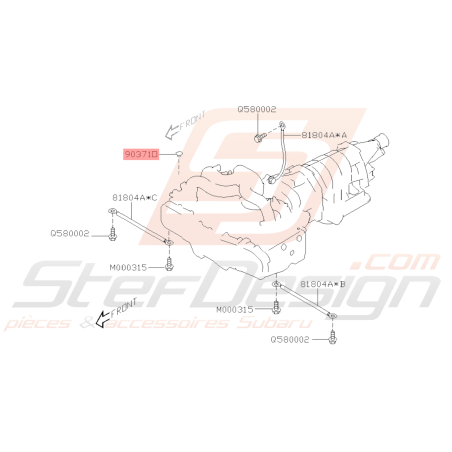 Bouchon Origine Subaru GT 93-00 WRX STI 01-14 FORESTER 97-0238779