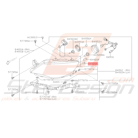 Ampoule 12V 5W Origine Subaru GT 93 - 00 WRX STI 01 - 1439032