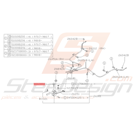 Vis Subaru GT WRX STI BRZ FORESTER39183