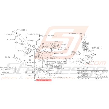 Vis Subaru Impreza GT WRX STI FORESTER39307