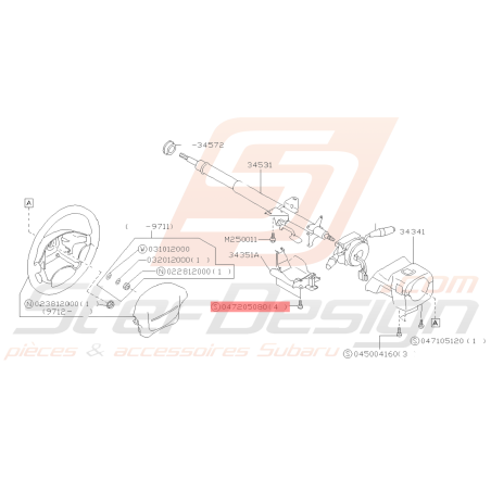 Vis Origine Subaru GT FORESTER39332