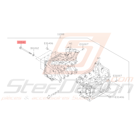 Vis Bloc Moteur Origine Subaru BRZ / Toyota GT86 2012-201339492