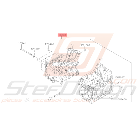 Carter Moteur Origine Subaru BRZ Toyota GT86 FA20 2013-201639493