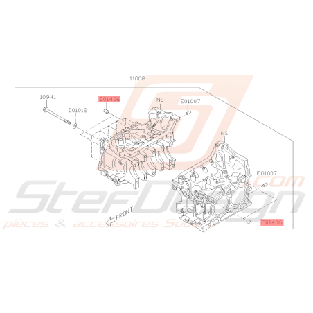 Guide de Centrage Culasse Subaru GT 93-00 WRX STI 01-15 BRZ 12-1339497