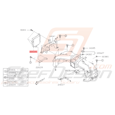 Boitier de Gestion Moteur Origine Subaru BRZ 2013-201939551