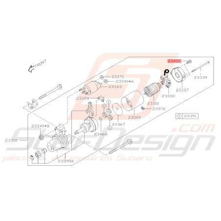 Vis Origine Subaru GT 93-97 WRX 01-07 STI 01-14 BRZ 13-1939600