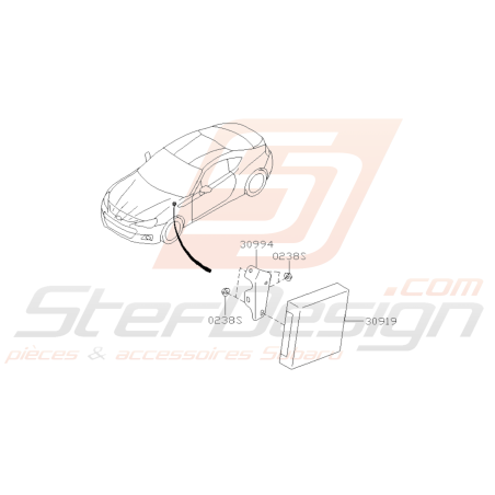 Schéma Boitier De Gestion Automatique Origine Subaru BRZ 2013-201939679