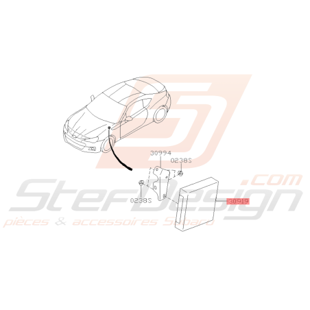 Boitier de Gestion Origine Subaru BRZ Boite Automatique 2013-201939681