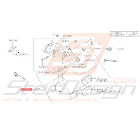 Vis Origine Subaru WRX STI 2003-2014 BRZ 2013-201939816