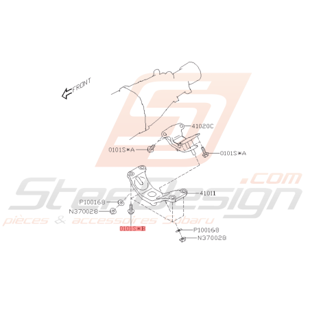 Vis Origine Subaru BRZ 2013-201939819