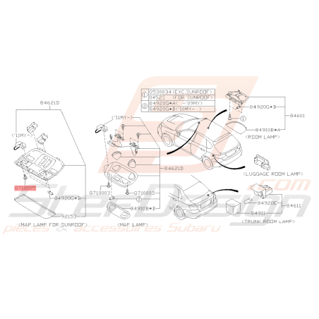 Vis Taraudeuse Origine Subaru WRX STI39846