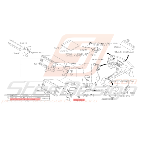 Vis Origine Subaru WRX STI 2008 - 201439877