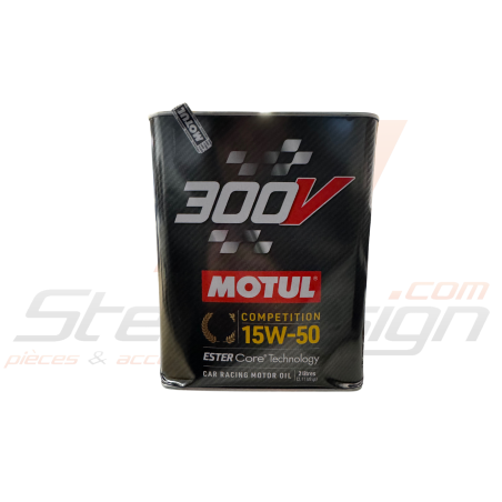 MOTUL 300V 15W50 Compétition 2L (Bidon cabossé)40275