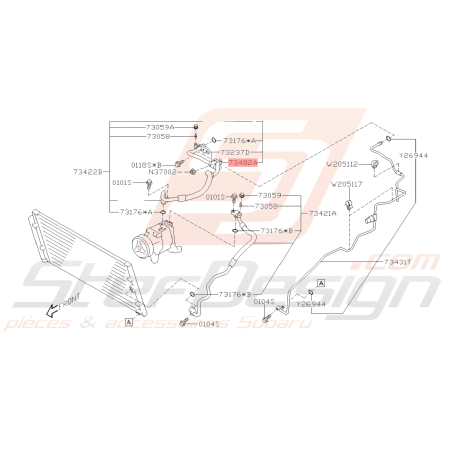 Attache Origine Subaru BRZ 2013 - 201941408