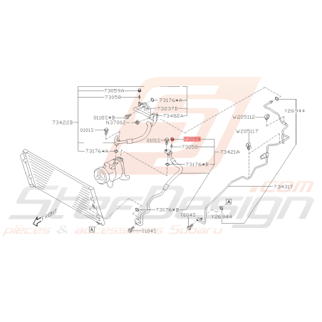 Capuchon Origine Subaru BRZ 2016 - 201941420