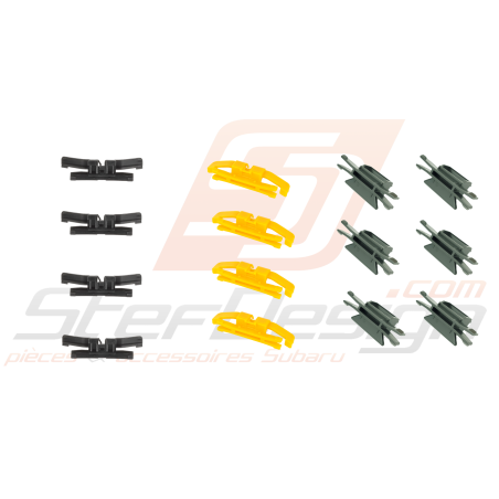 Set de clips de baguette de toit Origine Subaru GT 1993-200041485