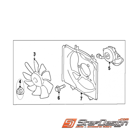 Pack ventilateur de climatisation WRX/STI 01-07